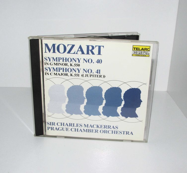 Mozart Symphony No.40, No.41 - CD Telarc 1986