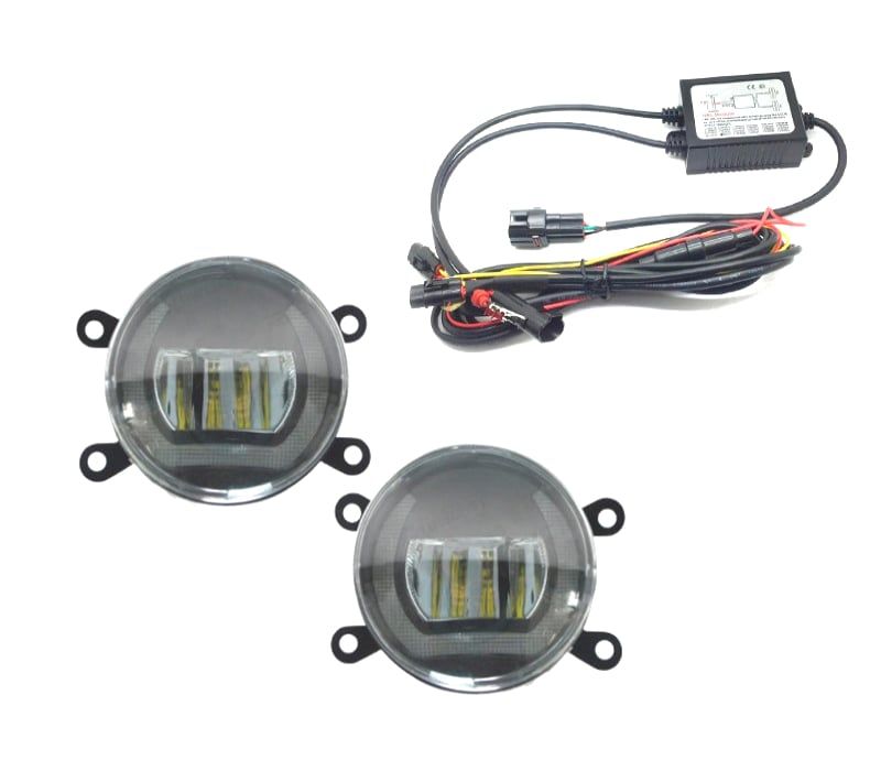 KIT DE LÂMPADAS LED DE LUZ DIURNA PARA CARROS