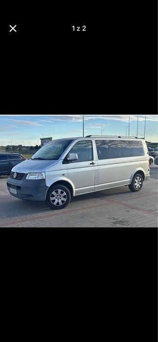 Vw Transporter Caravelle T5 Long 6 osobowy Klima