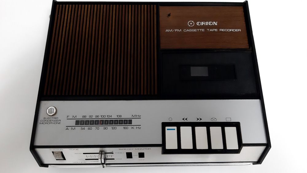 Rádio gravador cassetes