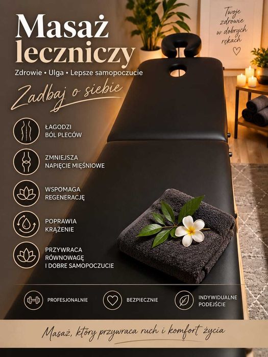 Masaz relaksacyjny plecow