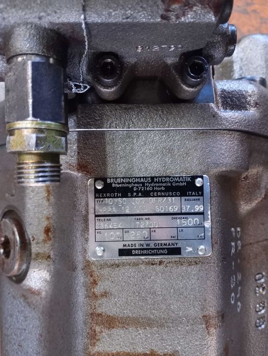 Pompy robocze hydrauliczne REXROTH