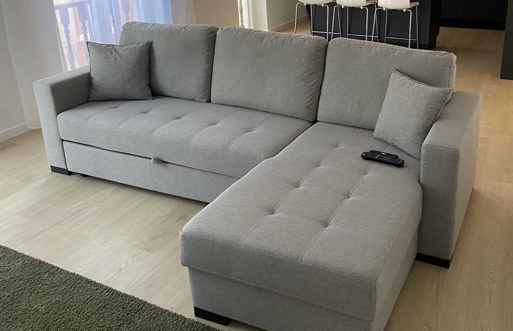Sofá Cama Chaise Longue Extensível