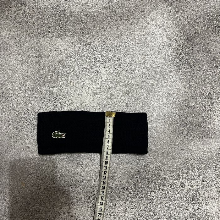 Зимова повʼязка на голову Lacoste оригінальна лакост