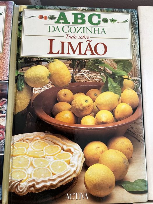 Vários livros de receitas
