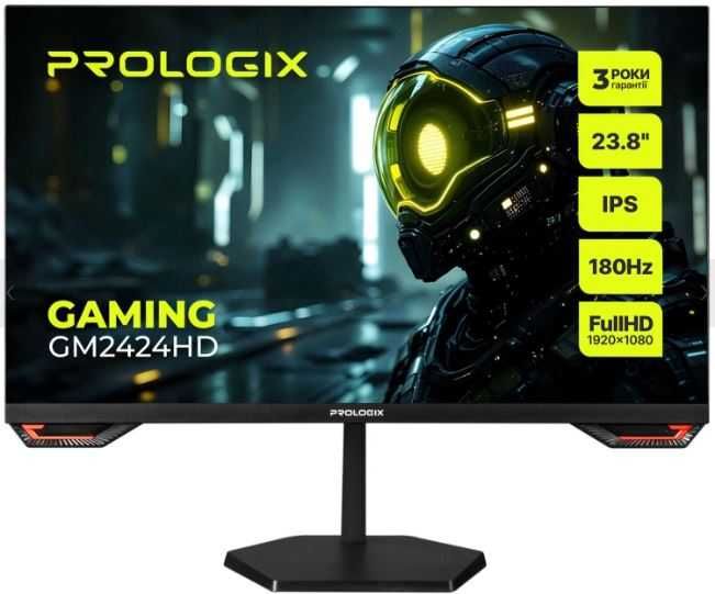 Игровой монитор  IPS Prologix GM2424HD Под ремонт. Полоски на экране