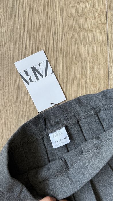 Szara spodniczka plisowana xs