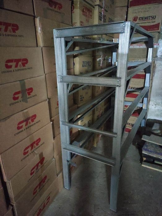 Стелаж для гідропоніки 1,5х0,5м