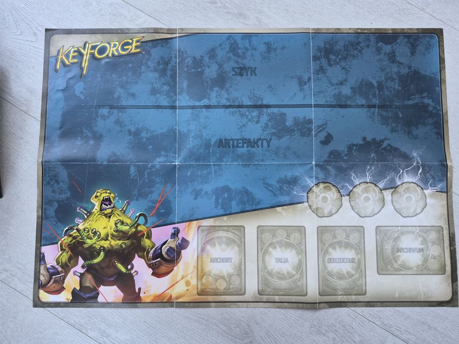 KeyForge, Key Forge czas wstąpienia, gra planszowa Rebel