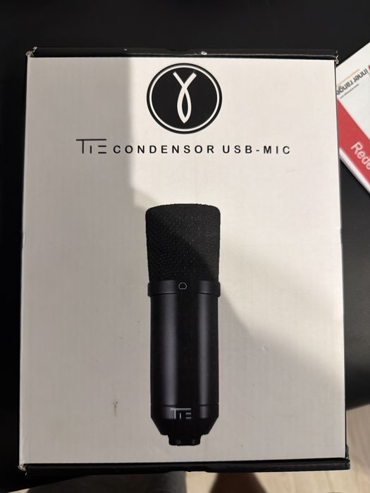 TIE Condenser Mic USB (czarny) Mikrofon