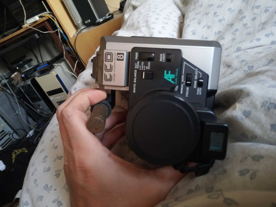 Kamera video 8 analogowa