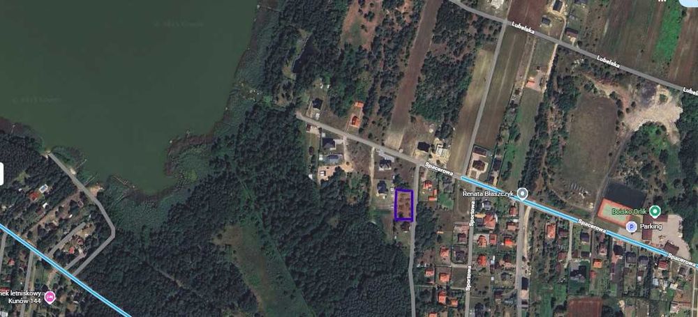 Działka budowlano-rekreacyjna Firleju ul Spacerowa blisko jeziora 15ar