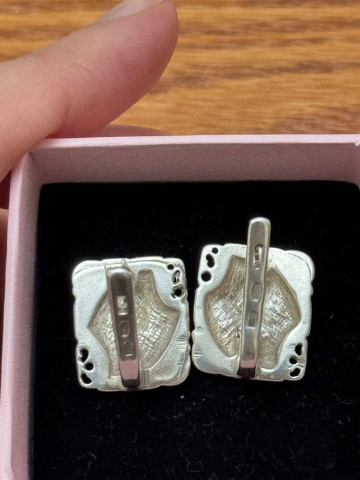 Сережки зі срібла