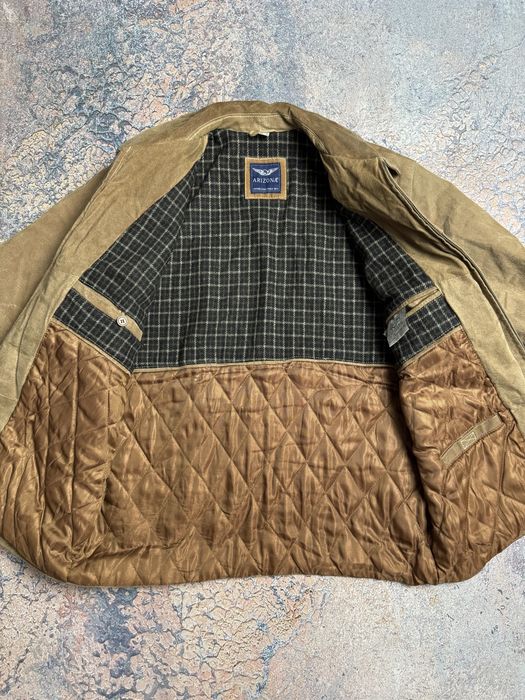 Вінтажний Бомбер з шкіри Arizona розмір M old many косуха