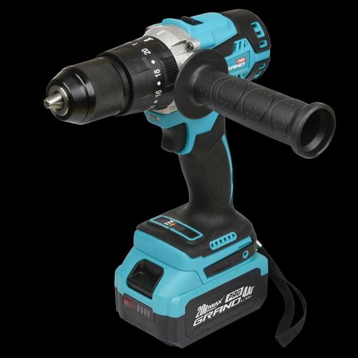 Акумуляторний дриль-шуруповерт Grand ДА-20/13 UBL з або без АКБ та З/П