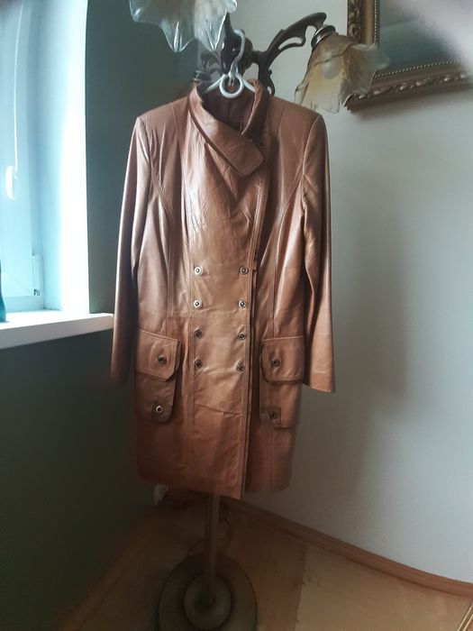 Płaszczyk ze skóry naturalnej