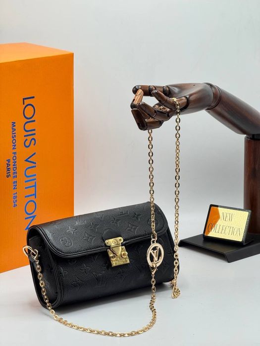 Шкіряна жіноча сумка Louis Vuitton Pochette Camille, сумочка женская