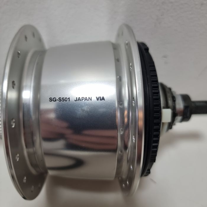 Nowa orginał PIASTA SHIMANO ALFINE 8 SG-S501 otworów 36 srebrna NOWA