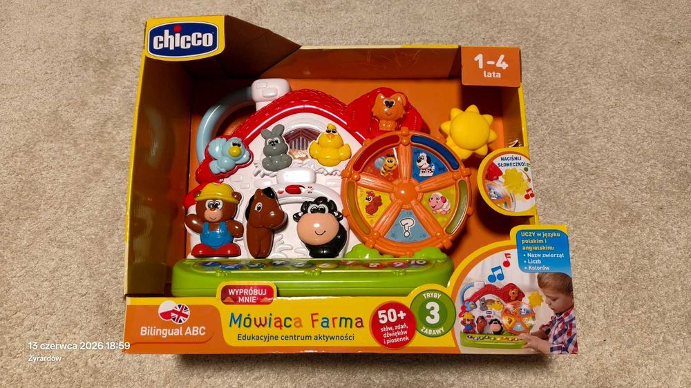 Zabawka interaktywna Mówiąca Farma CHICCO