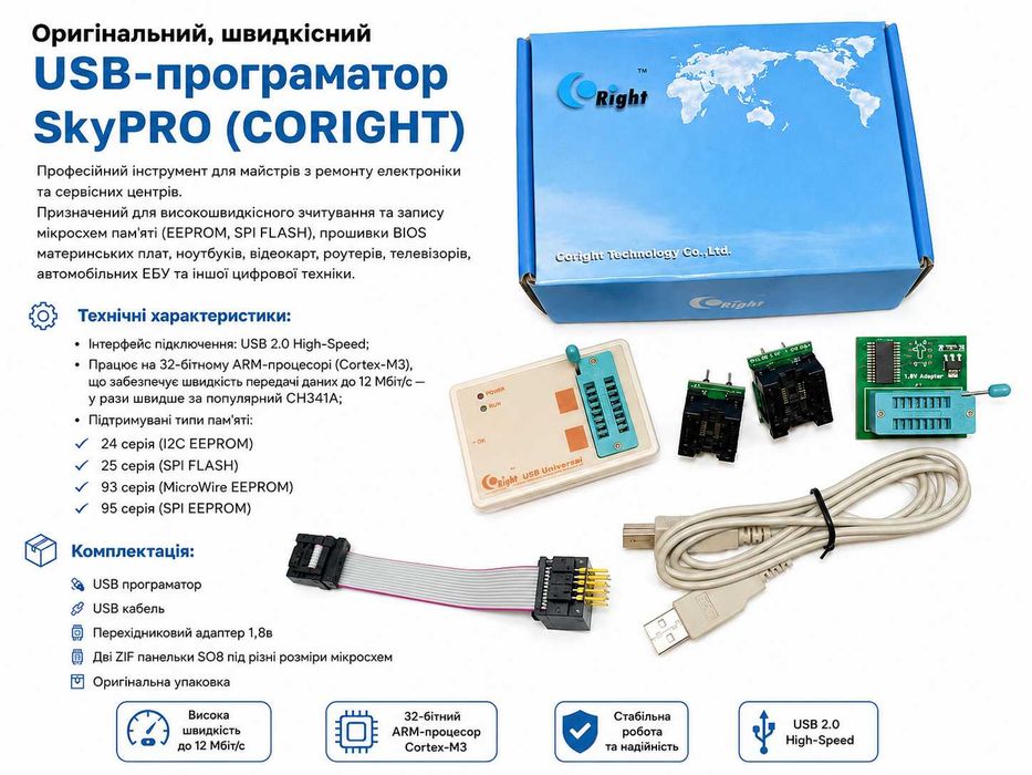 USB-програматор SkyPRO (CORIGHT) — Оригінал