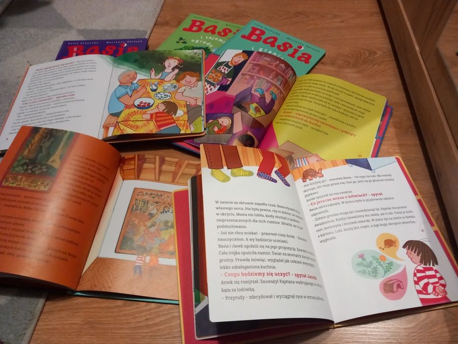 Basia zestaw 7 książek: i granice,kino,przegrywanie,nocowanka,szkoła