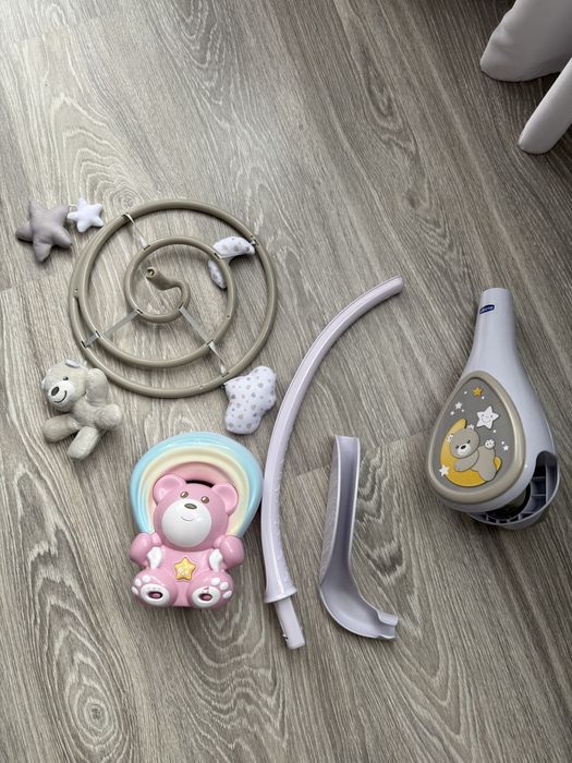 Мобіль на ліжечко chicco ночнік