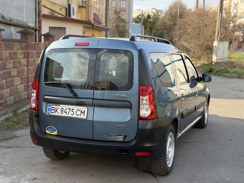 DACIA LOGAN MCV 2009 1.6MPI Газ
