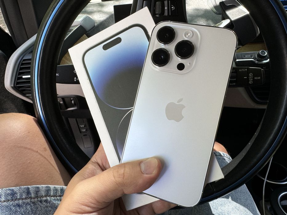 Iphone 14 Pro silver 256gb neverlock фіз сім: 29 000 грн. - Мобільні ...