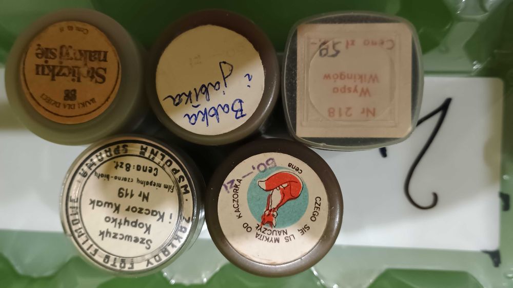 Bajki na kliszach z PRL 5 szt.  Nr 2