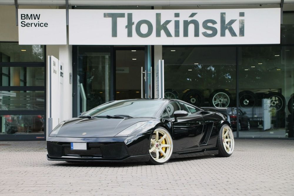 Lamborghini Gallardo Import z Japonii / Pakiet HAMANN / Felgi WORK / Bezwypadkowy