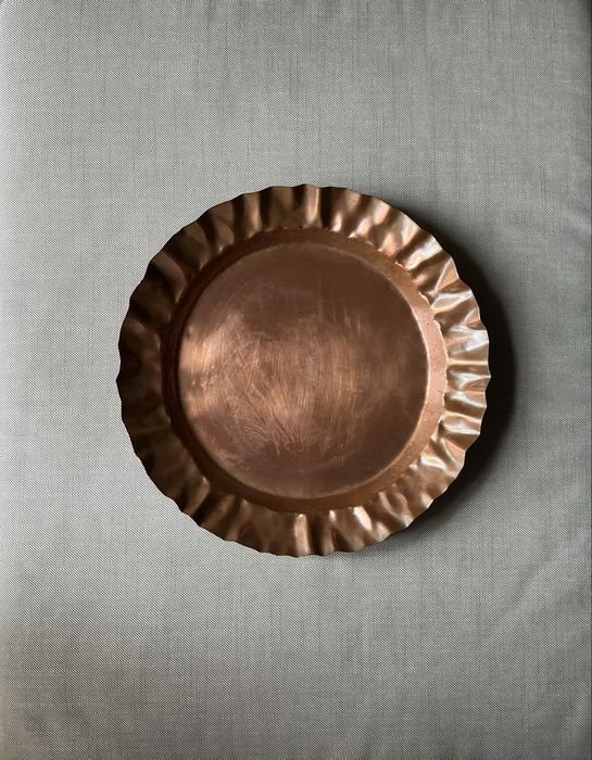 Bandeja grande em cobre