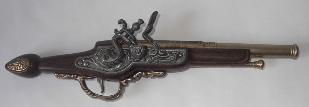 Réplicas decorativas de pistolas inglesas "Hadley 1760 London"
