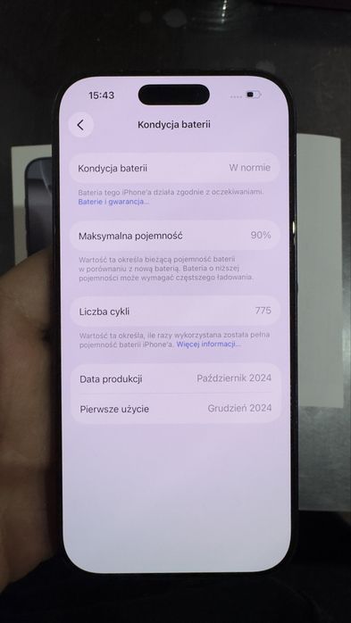 Apple Iphone 16 Pro 128GB Black Titanium