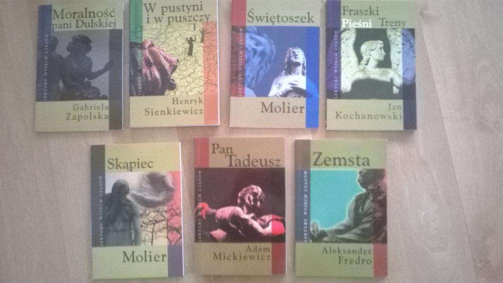 Lektury Wesele Hamlet Zemsta  Orso Antygona Siłaczka Dym i inne