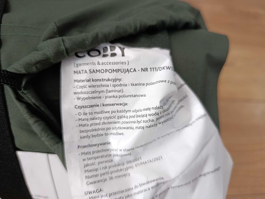 Mata samopompująca WS 111 DKWS
