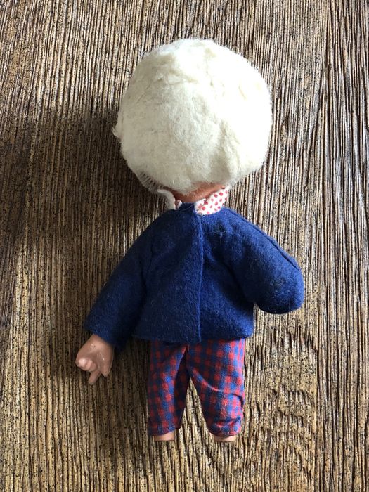 Stara gumowa laleczka W. Goebel 1964 West Germany lalka retro Vintage