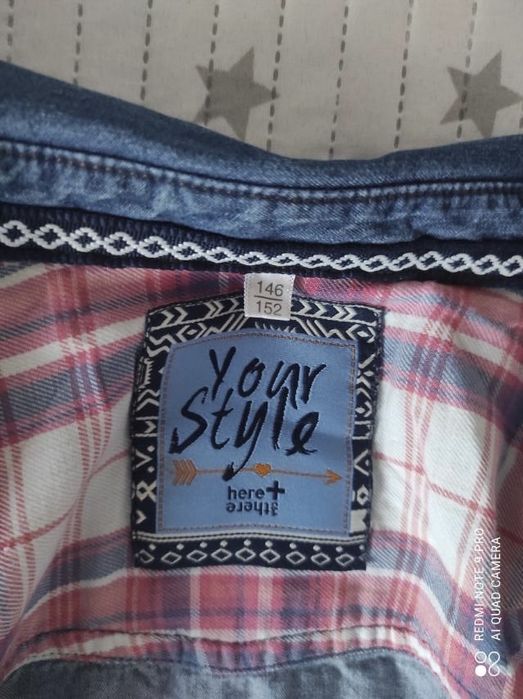 Сорочка джинсова