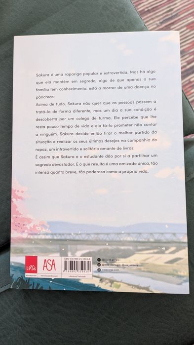 Livro "Quero comer o teu Pâncreas" de Yoru Sumino