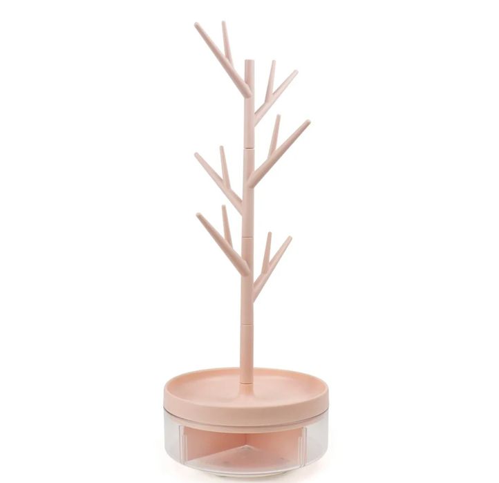 Drzewko jubilerskie stojak na biżuterie pierścionki ekspozytor naszyjn