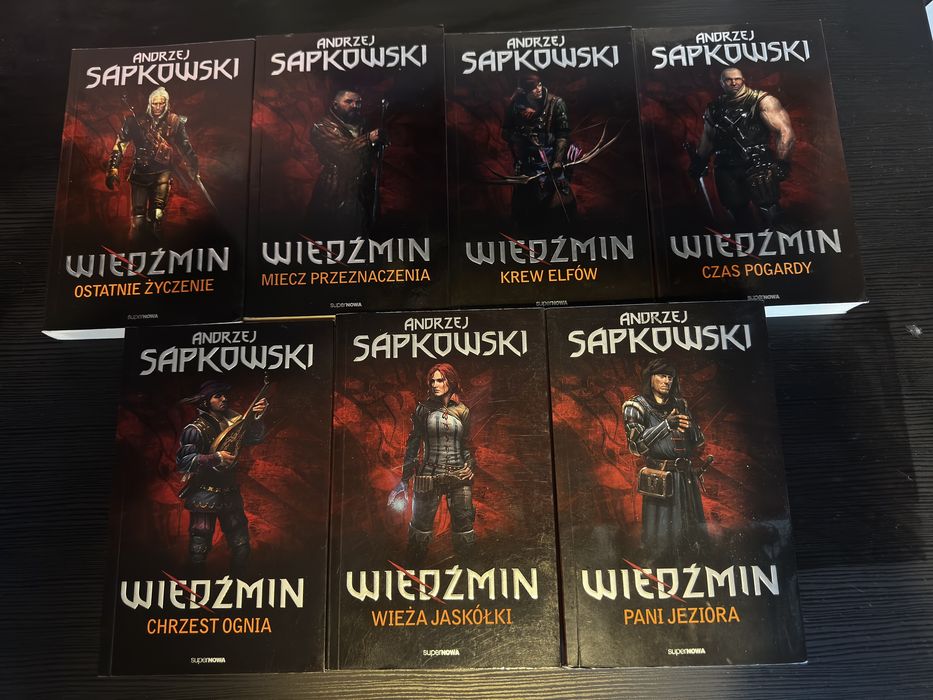 Wiedźmin saga tomy 1-7
