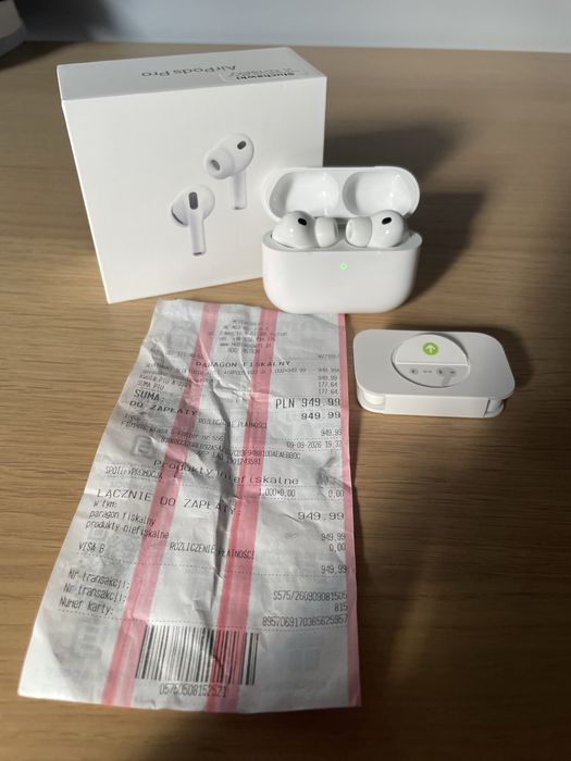 AirPods Pro 3 ANC nowe/stan idealny paragon/gwarancja Spotify Premium GRATIS
