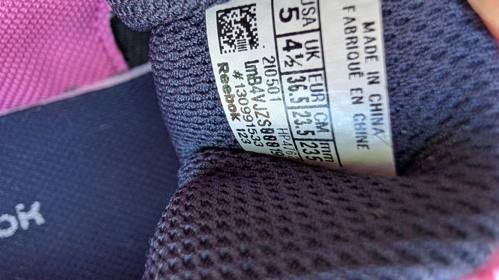 Buty Reebok 36,5 dziewczęce