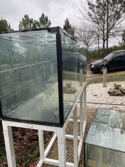 Aquario grande com movel