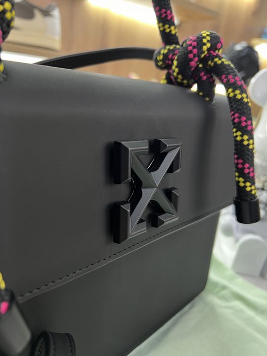 Сумка Жіноча OFF-WHITE Gummy Jitney Black