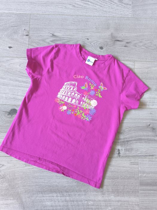 Italia t-shirt koszulka bluzka bawełna w rozmiarze 140 wiek  9-10