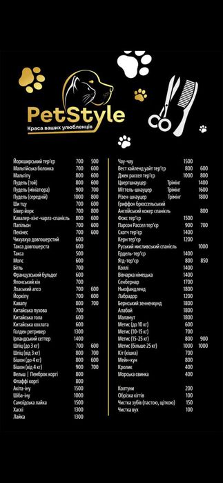 Грумінг Чернігів/Масани