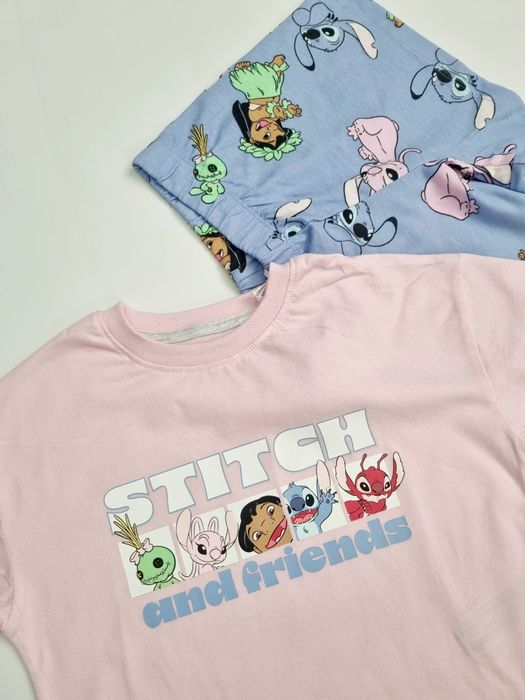 Piżamka dla dziewczynki Lilo I Stitch rozmiar 122 Nowa