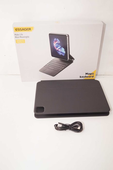 ESSAGER Magnetyczne etui z klawiaturą Case do iPad Airi / Pad Pro 11