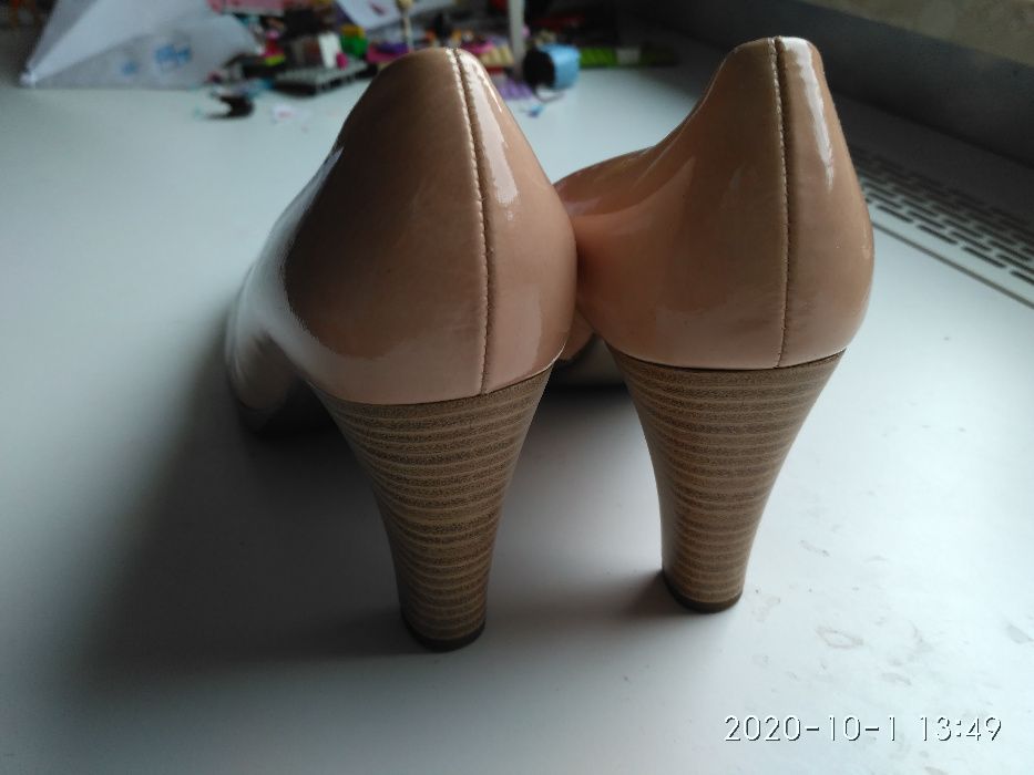 KAZAR gabor buty lakierki szpilki r 41