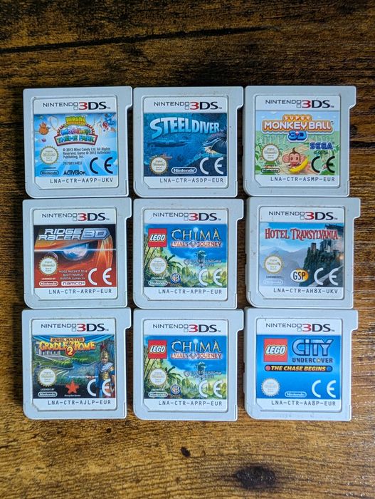 Gry Nintendo 3DS różne tytuły